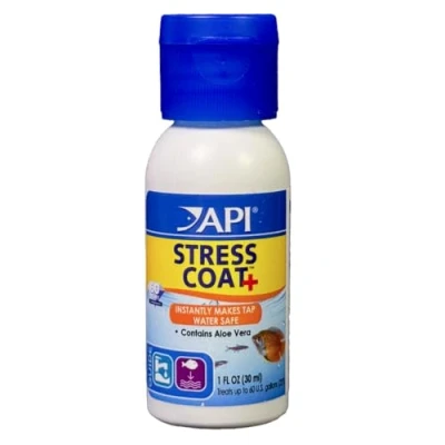 Image of API STRESS COAT Aquarium Water Conditioner 30 ml Bottle
