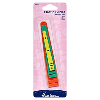 Image of Hemline Elastic Guides, Assorted sizes, 6mm, 12mm, 20mm