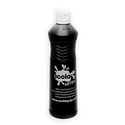 Image of Scola Artmix Poster Paint 600ml Black