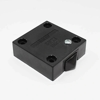 Image of Black Surface Push To Break Door Light Switch 2A 230v by Jeani