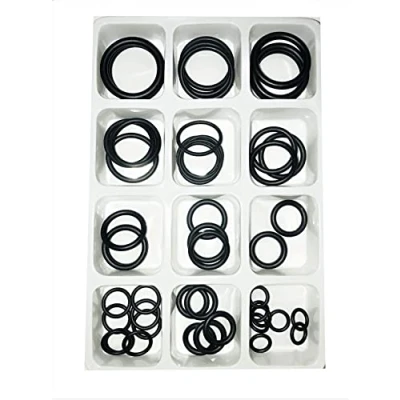 Image of 50PCS O Ring Gasket kit Rubber Washers Seals Electrical for Plumbing Washer Seal &amp; Auto Quick Repair 12 Sizes Rings Sealing Assortment Set