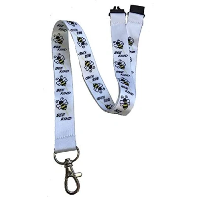 Image of PAC Supplies Global Bee Kind Neck Lanyard &amp; Safety Breakaway