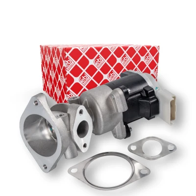 Image of LR004533, LR006960, LR006988, LR009809, LR018323 EGR valve FEBI BILSTEIN 174957 with gaskets/seals LAND ROVER: Discovery 3, Range Rover Sport