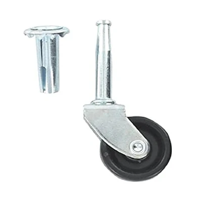 Image of Merriway BH05120 (2 Pcs) Castor Single Wheel Socket Fix 40mm Pack of 2 Pieces