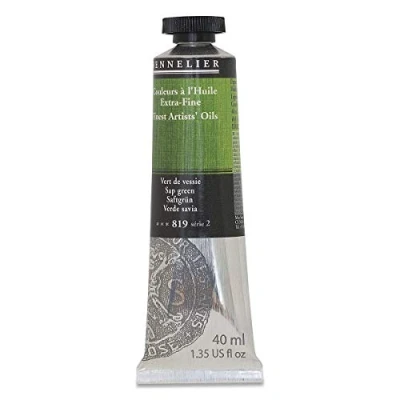 Image of Senelier Artist Oil Paint Tube Sap Green