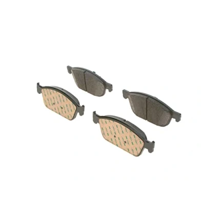 Image of 58302B4A35 Brake pad set BOSCH 0 986 495 388 Low Metallic with anti squeak plate, piston clip FORD: FOCUS 3, KUGA 2, Transit Connect V408 Van