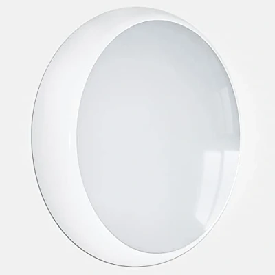 Image of LEDBRITE LED Ceiling Light 2D Bulkhead Emergency 18w Fitting IP65 Switchable 3000K,4000K,6500K Outputs