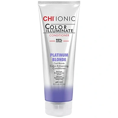 Image of CHI Ionic Color Illuminate Platinum Blonde, Enhancing Conditioner, 251 ml