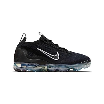Image of Nike Air Vapormax 2021 FK, Gymnastics Shoe, Black, 5 UK (38 EU)