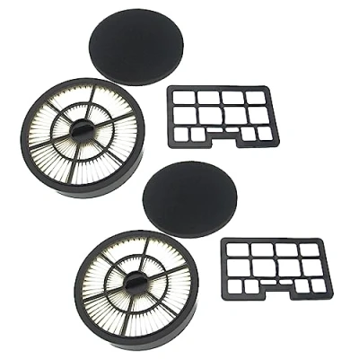 Image of vhbw Filter Set compatible with Hanseatic VC T4020, T4020E 1, T4020ES 2, T4020ES17 Vacuum Cleaner 4x Spare
