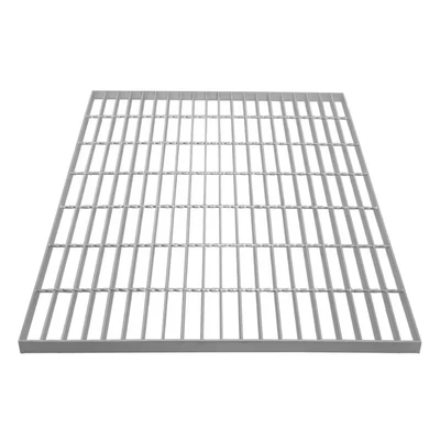 Image of Galvanised Grating Floor Forge Walkway Mesh Panel Grid Drainage Gutter Vent Heavy Duty Weatherproof Steel Zinc Coated 700mm x 30mm 4mm Metal Thickness 490kg Load Capacity