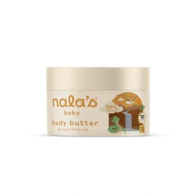 Image of Nala&#039;s Baby Body Butter Award winning 98% Natural Dermatologically tested and Paediatrician approved Soothing Oat Vegan Nalas