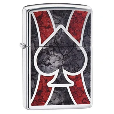 Image of Zippo Ace Fusion Windproof Lighter High Polished Chrome