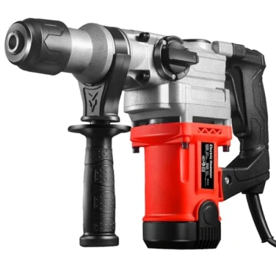Image of 1800W Power Electric Hammer Drill, Impact Drill 4500rpm Variable Speed, Corded with 360 Rotating Handle, For Drilling Brick, Wood, Steel, Concrete, Masonry
