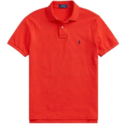 Image of Polo RALPH LAUREN Men&#039;s Classic Fit Shirt, (Spring/Summer 2022) African Red, Medium