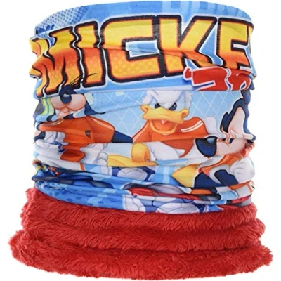 Image of Disney Mickey Mouse Snood with Coral Fleece Red One size