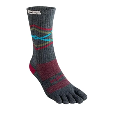 Image of Injinji Trail Midweight Crew Coolmax Peak Teensokken Unisex