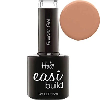 Image of Halo Easibuild Gel Cover up Peach 15ml