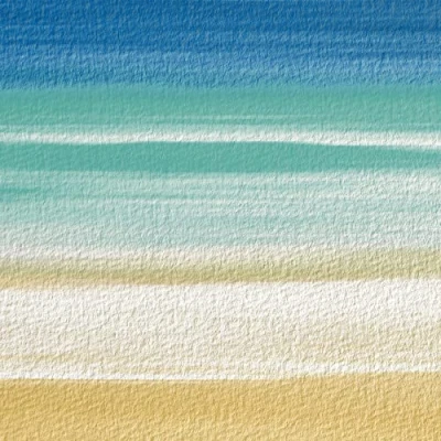 Image of 20 napkins, transition to the sea, table decoration, decoupage, napkin technology, 33 x cm