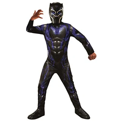 Image of Rubies 700658_L Disfraz Avengers Black Panther Battle Endgame Classic Costume, Multicoloured