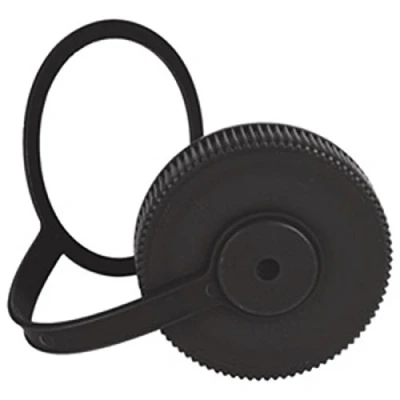 Image of Nalgene Lid Wide Mouth Loop Top Water Bottle (Black)