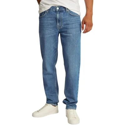 Image of Tommy Hilfiger Harlem Jeans Tapered Fit, Men&#039;s, Size: 32x30, Roger indigo