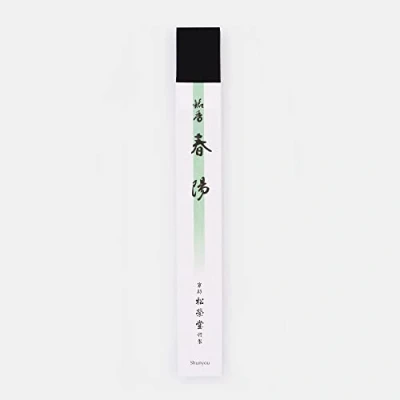 Image of Zen Minded Shoyeido Shun you Beckoning Spring Agarwood Japanese Incense 100% Natural Long Sticks