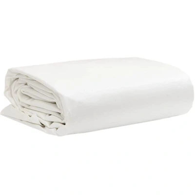 Image of vidaXL Tarpaulin White 5x7 m 650 g/m²