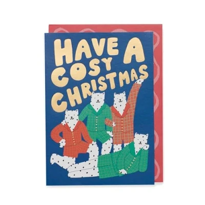 Image of UK Greetings Kindred Have A Cosy Christmas Card