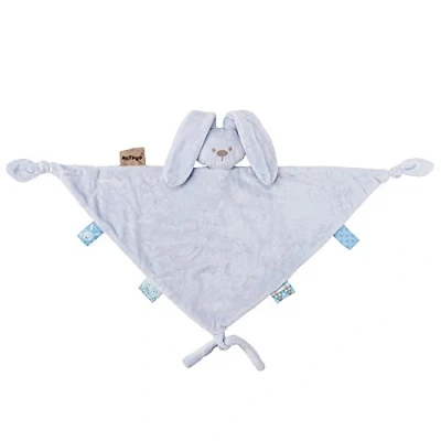 Image of Nattou Large Cuddly Toy/Cloth, Lapidou, with Pacifier Holder, 65 x 40 1 cm, Blue, 878142