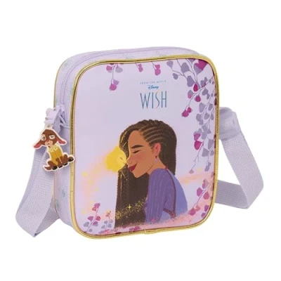 Image of safta Unisex Children&#039;s M222 Trolls 3 Small Messenger Bag, Shoulder Ideal for Children from 5 to 14 Years, Comfortable and Versatile, Quality Resilience, 16 x 4 18 cm, Pink,