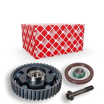 Image of 6M5G6C524BA Camshaft Adjuster FEBI BILSTEIN 101051 Exhaust Side 42 with screw FORD: MONDEO 4, Focus 2