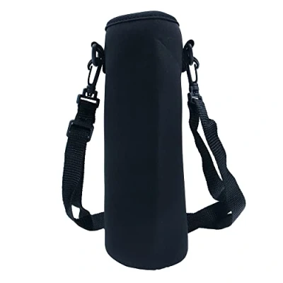 Image of WANGCL 2pcs Water Bottle Carrier Insulated Cover Bag Pouch Holder Shoulder Strap 1L