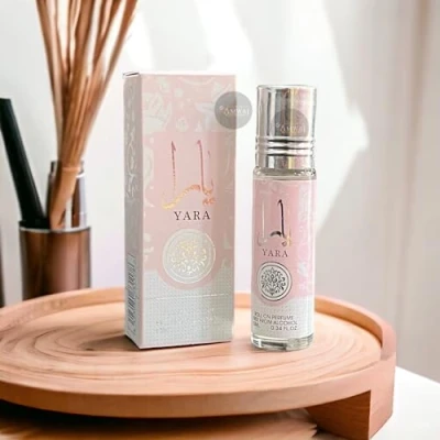 Image of YARA 10ML Perfume Oil Roll On Bottle, Made in Dubai, Alcohol Free Attar