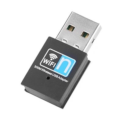 Image of USB WiFi Adapter,300M Wireless Network Card Receiver,Mini Adapter for PC Desktop Laptop, Support Windows 10/8/7
