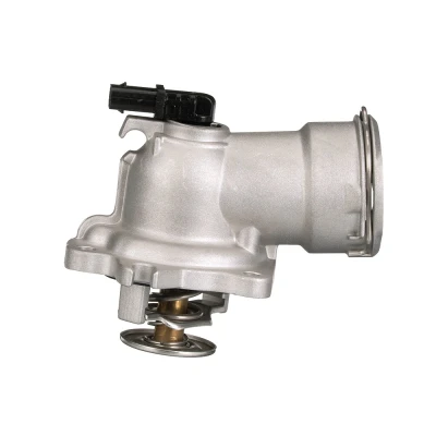 Image of 6422001615, 6422002215, A6422001615, A6422002215 Engine thermostat GATES TH65792G1 with gaskets/seals housing MERCEDES BENZ: C Class Saloon
