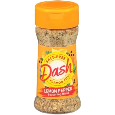 Image of Mrs Dash Lemon Pepper Seasoning Salt Free Blend Kosher Certified Mixed Spice, 71g