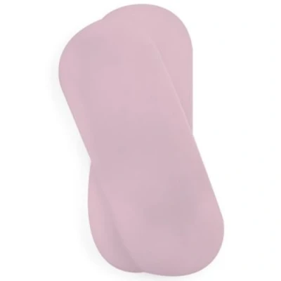 Image of Clair de Lune 2 Pack Fitted Jersey Cotton Moses Basket Sheets 74 x 30 cm (Pink)