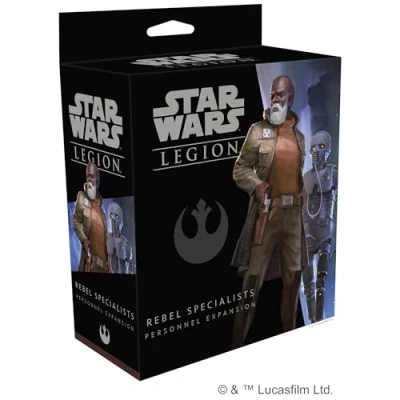 Image of Fantasy Flight Games Atomic Mass Games, Star Wars Legion: Rebel Expansions: Expansions Specialists Personnel, Unit Expansion, Miniatures Game, Ages 14+, 2 Players, 90 Minutes Playing Time