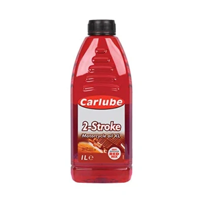 Image of Carlube 2 Stroke Semi Synthetic Motorcycle Engine Oil 1 Litre