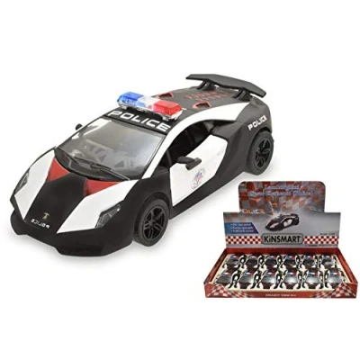 Image of KandyToys TY2179 Die Cast Lamborghini Sesto Element Police Car