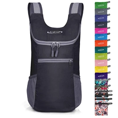 Image of G4Free Unisex Ultra Lightweight Small Foldable Backpack Packable Rucksack for Travelling Walking Cycling Hiking or Multipurpose Daypacks
