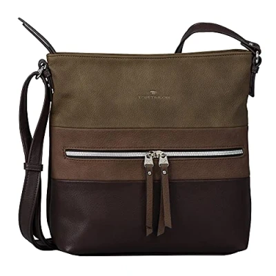 Image of TOM TAILOR Women Ellen Shoulder Bag, Mixed Brown, L