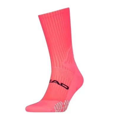Image of HEAD Padel Crew Sock, Fiery Coral, 43 46