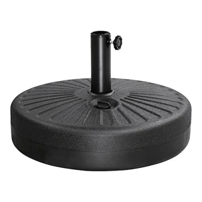Image of Bolero Parasol Base Black 20Ltr