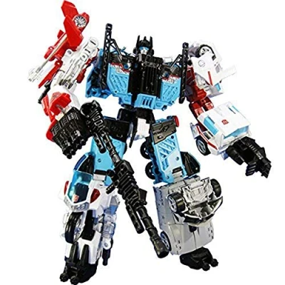 Image of TRANSFORMERS UW03 Defensor (guardian) Japan edition color specificationUnite Warriors/TAKARATOMY mall original figure