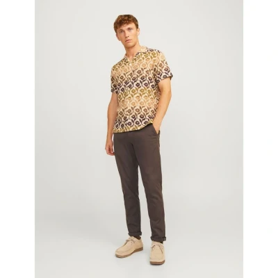 Image of Jack &amp; Jones Jpstmarco Jjfury Chinos, Men&#039;s, Size: 34x34, Canteen