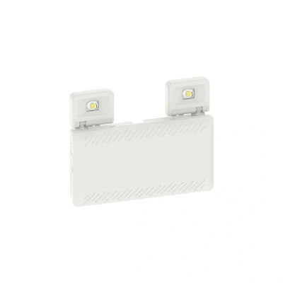 Image of Non Maintained Manual Test Emergency Twinspot Light IP65 5W 6000K Integral LED