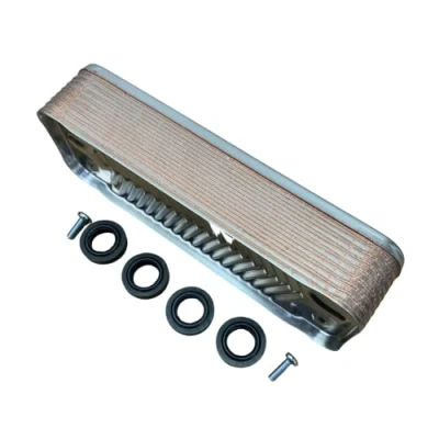 Image of Potterton Promax/Gold/Heatmax 24/28/33/40 kW DHW Plate Heat Exchanger 7223558 (S/S 248723 5114708) Hanicks