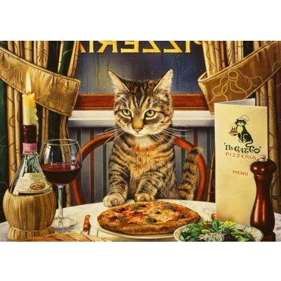 Image of Ravensburger 2D DuÄšzy Format Kolacja w pojedynkĂ 300 el. [PUZZLE]